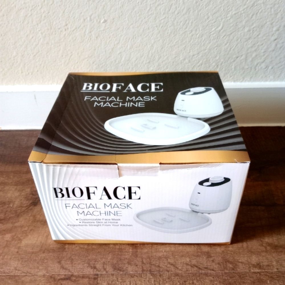 NIB BioFace Facial Mask Machine with Collagen Tablets, DIY Mask Maker